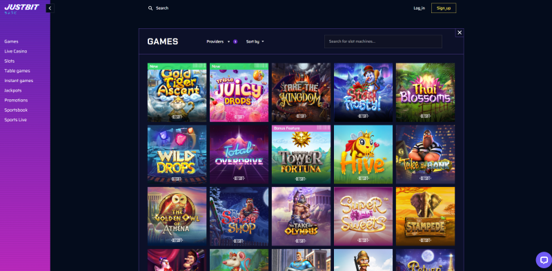 JustBit.io Review - Crypto-Friendly Casino With Large Selection of Games and Sportsbook