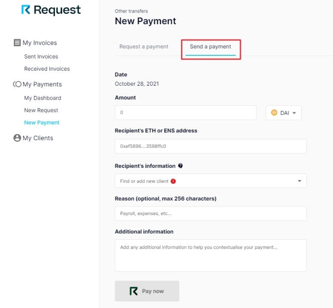 Request Finance Review - Manage Your Crypto Payments and Invoices with Ease