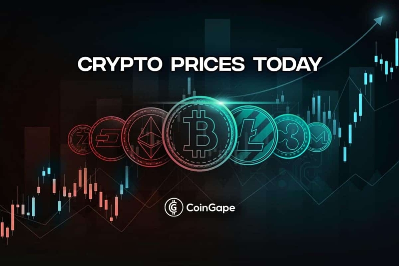 Crypto Prices Today: XRP Rises While BTC, Pepe Coin Slips