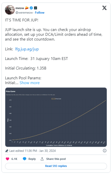 Jupiter Airdrop: Everything You Need to Know About JUP Token Launch