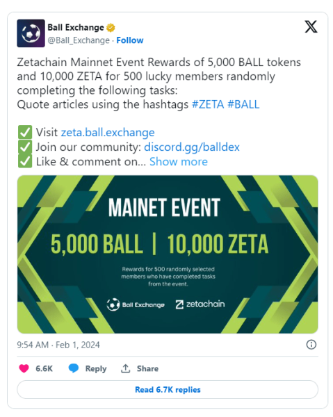 ZETA Surges Over 60%, Reaching an ATH Before the ZetaChain Mainnet Launch