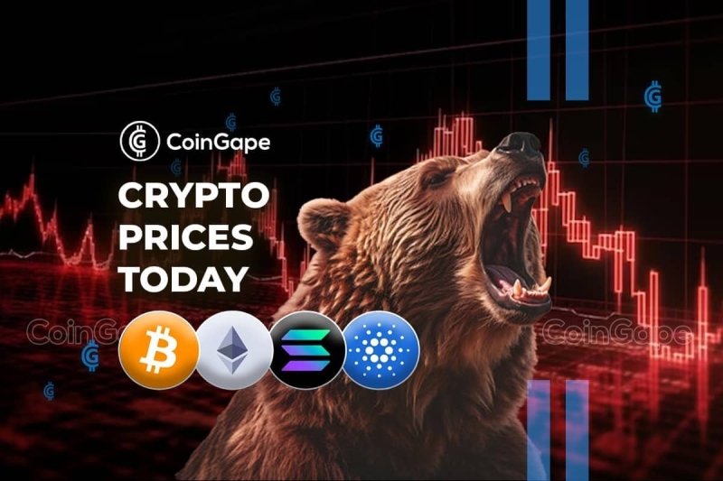 Crypto Prices Today April 2: Bitcoin Plunges To $66K, Ethereum Below $3400, SOL & XRP Crash