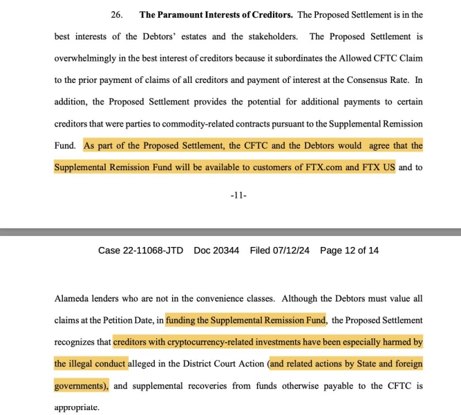 FTX News: FTX Reaches Settlement With CFTC, $4B Claim Subordinated